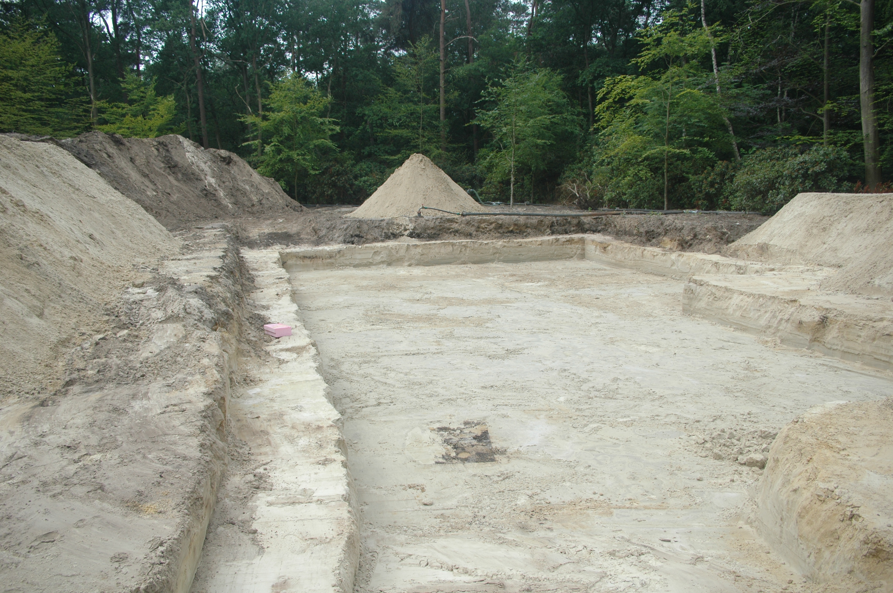 2 bronbemaling Bergeijk kelder met pompput bijgebouw en bronbemaling kelder woonhuis